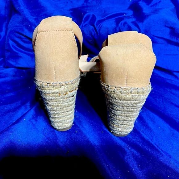 Vince Camuto - Espadrille Wedge Beige Sandals - Picture 8 of 11